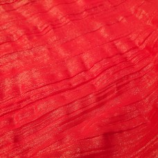 Ткань Шифон жатка (красный)